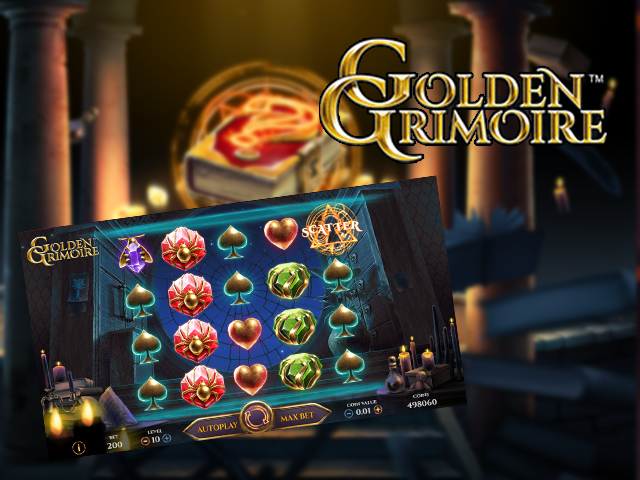 Обзор игровых характеристик слота Golden Grimoire от компании NetEnt