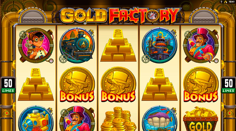 игровой автомат Gold Factory