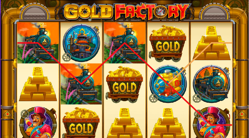 игровой автомат онлайн Gold Factory